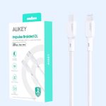 Cáp Aukey C-Lighting 1.2m Dây Dù Đen - CB-CL5-BLK-48002