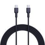 Cáp Aukey CB-NCC1 C-C bọc dù 1M Chính Hãng-48068