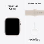 Apple Watch Series SE 2023 LTE 44mm | Viền nhôm dây cao su | Chính Hãng VN/A-51008