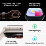 Apple Watch Series 9 LTE 41mm | Viền nhôm dây cao su | Chính Hãng VN/A-51045