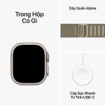 Apple Watch Ultra 2 LTE 49mm Vỏ Titan dây Alpine Chính hãng VN/A-51151