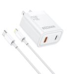 Bộ sạc nhanh 2 cổng C-L 30W Vivumax C30i-58946