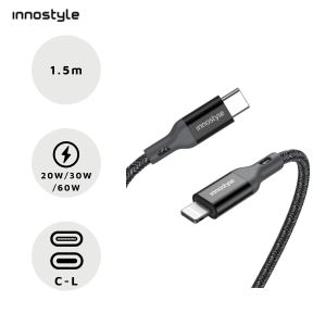 Cáp Innostyle Chính Hãng USA C to Lighting 1.5m - ICL150ALSLV
