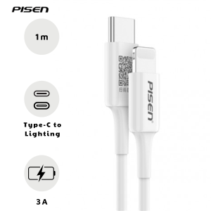 Cáp PISEN QUICK - Mr White Lightning USB-C 1m