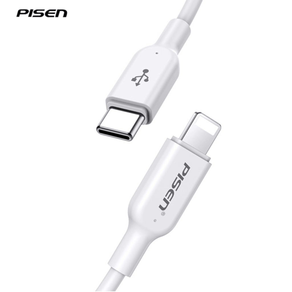 Cáp PISEN QUICK - Mr White Lightning USB-C 1m-54519