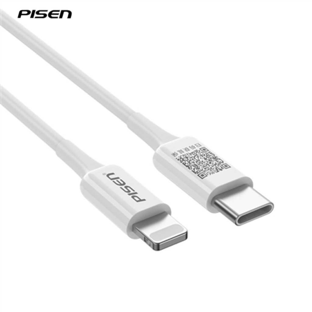 Cáp PISEN QUICK - Mr White Lightning USB-C 1m-54521