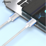 Cáp PISEN Pro Type-C to Type-C Colorful DM-TC02-1000-54529