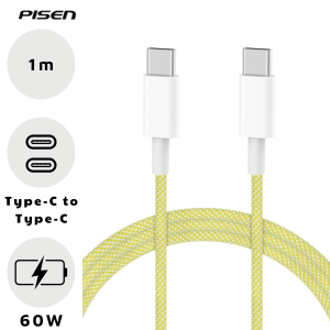 Cáp PISEN Pro Type-C to Type-C Colorful DM-TC02-1000