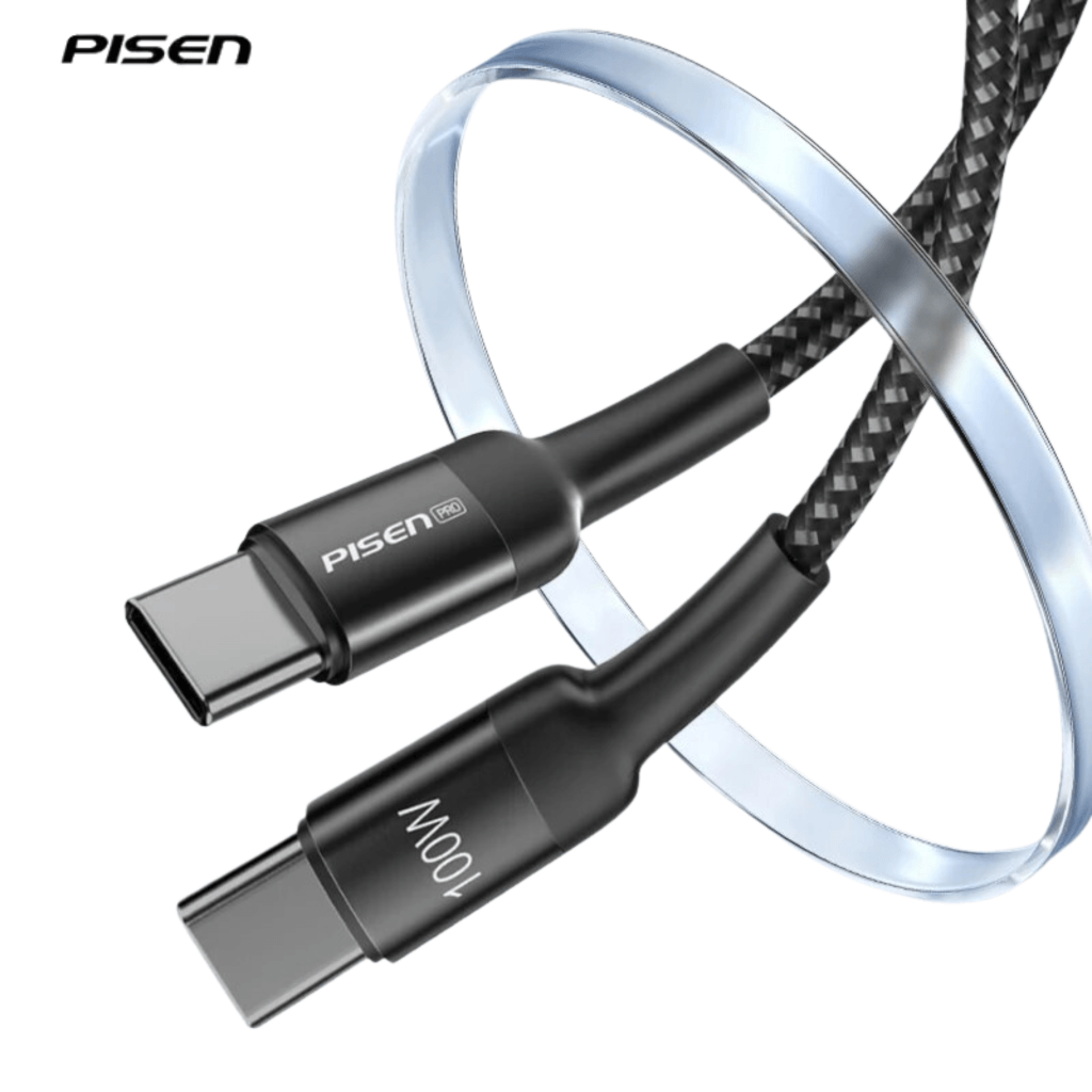 Cáp Pisen Pro Type-C to Type-C PD 60w 1.5m TC04-1500-54531