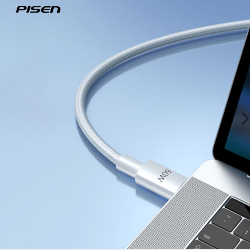 Cáp PISEN Pro Type-C to Type-C Colorful DM-TC02-1000-54813