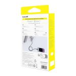 Cáp sạc nhanh Baseus Dura C-L 20W 1m - Màu đỏ đen-60088