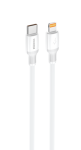 Cáp sạc nhanh Vivumax I25 C to Lightning 30W Màu Trắng
