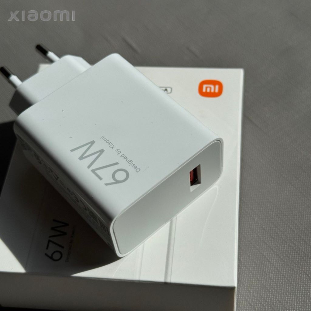 Combo Sạc Cáp Xiaomi HyperCharge C-C 67W (Type-A) Màu Trắng - BHR9465EU-55221