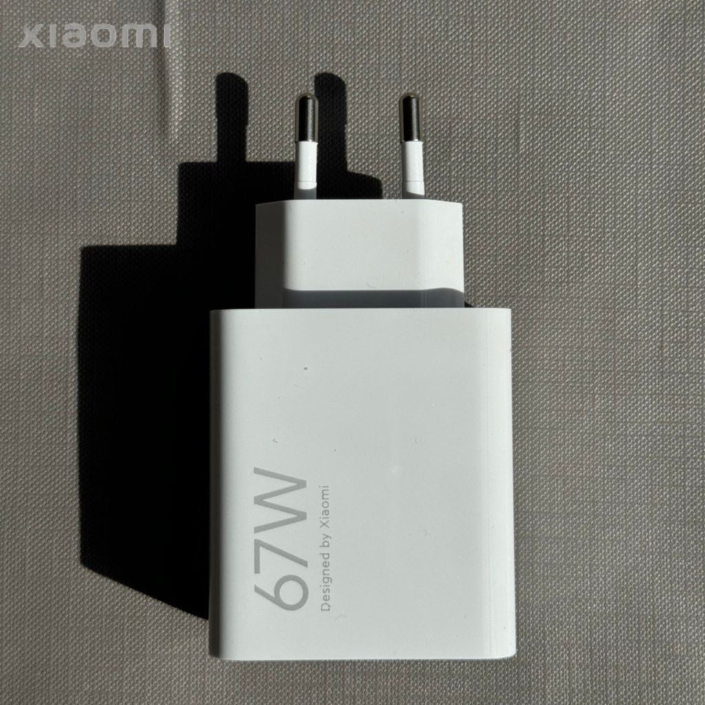 Combo Sạc Cáp Xiaomi HyperCharge C-C 67W (Type-A) Màu Trắng - BHR9465EU-55226