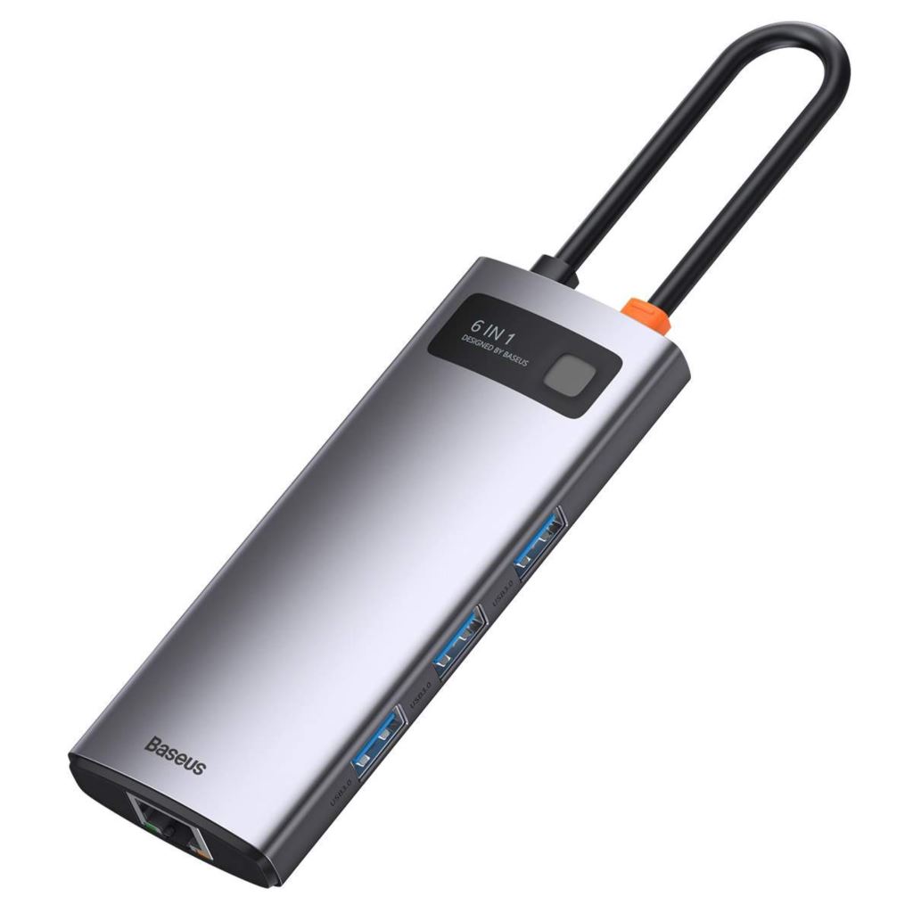 Hub Baseus 6 in 1 Macbook - CAHUB-CW0G-54764