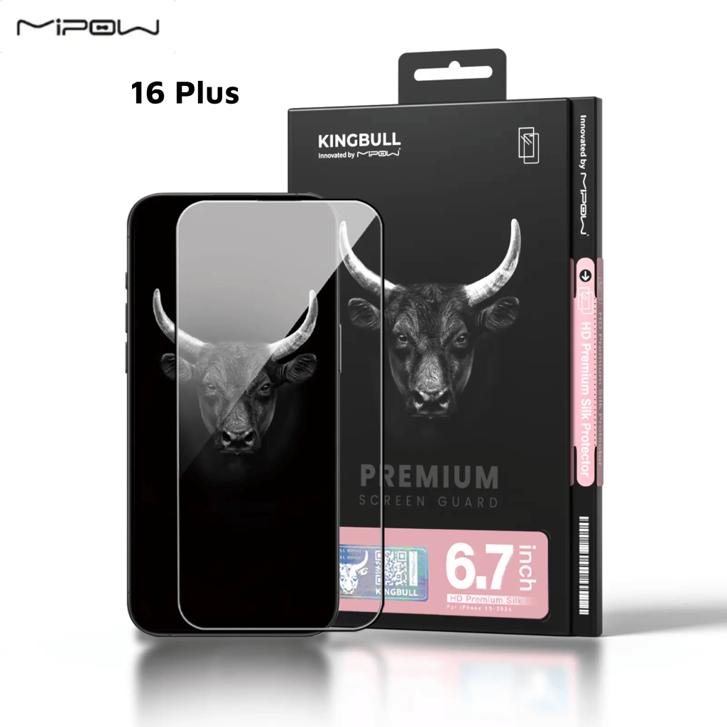 Kính Cường Lực Kingbull Mipow Iphone 16 Series-54622