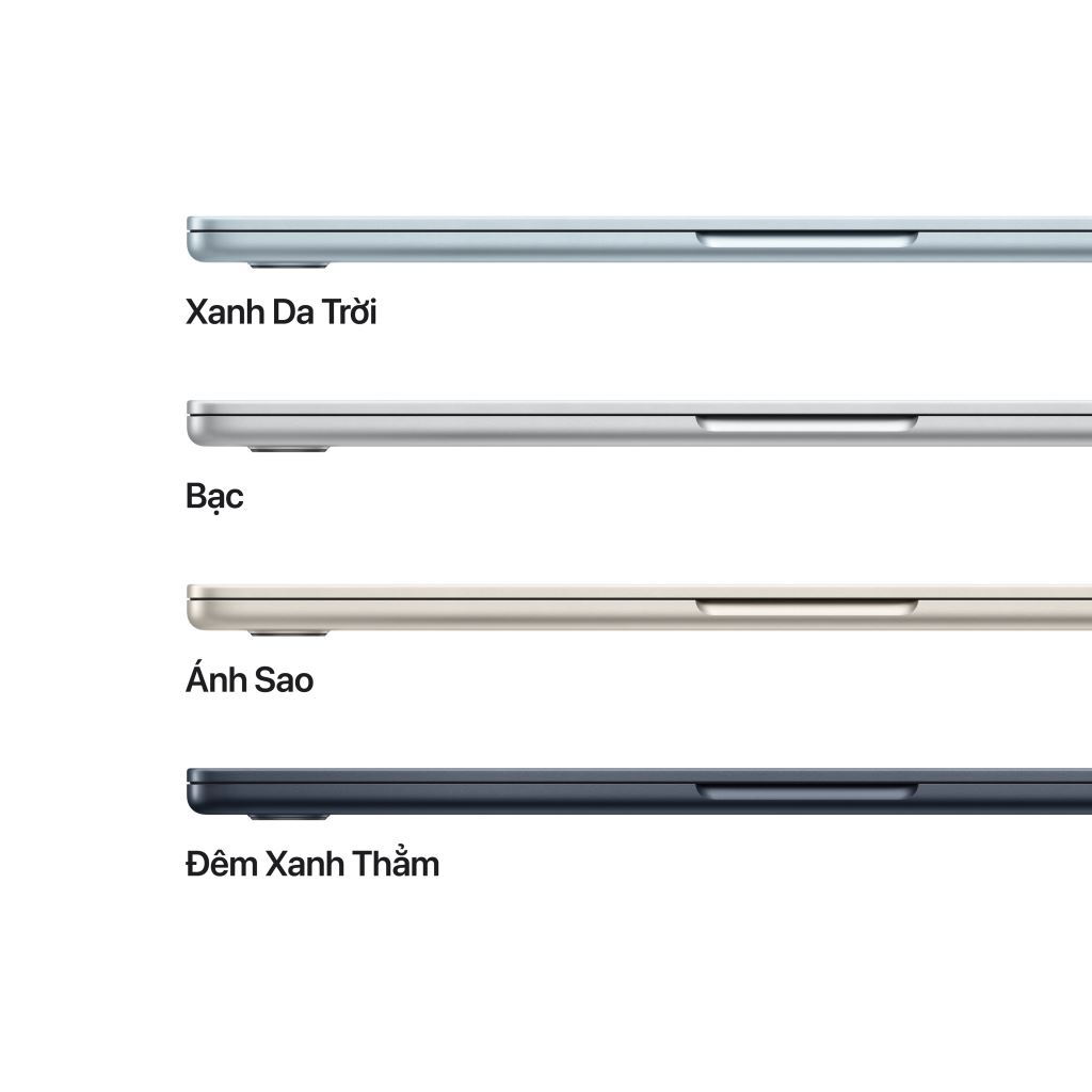 Macbook Air M4 15.3 Inches 10 CPU 10 GPU 16GB 256GB - Chính hãng-55490