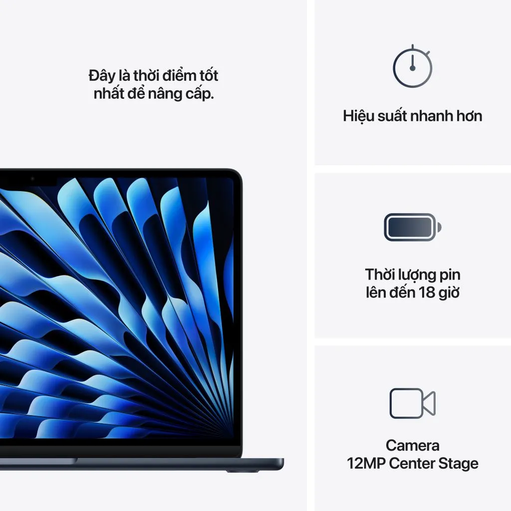 Macbook Air M4 13.6 Inches 10CPU 8GPU 16GB 256GB - Chính hãng-55466