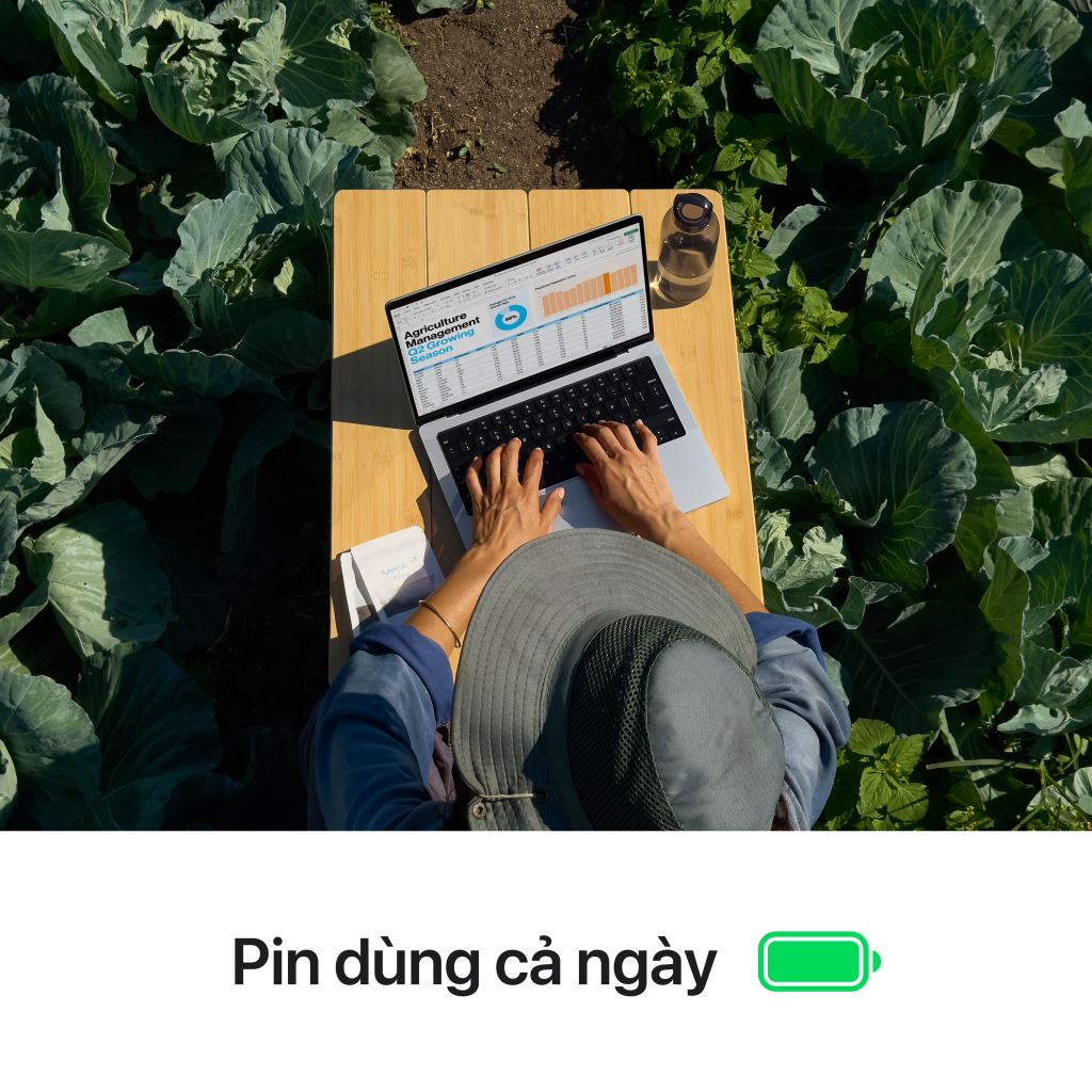 Macbook Pro 14 inch M4 Pro 14CPU 20GPU 24GB 1TB - 1 đổi 1 12 tháng-55529