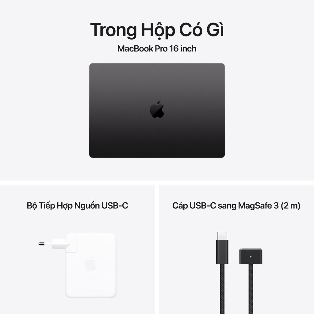 Macbook Pro 16 inch M4 Pro 14CPU 20GPU 48GB 512GB - Chính hãng-55509