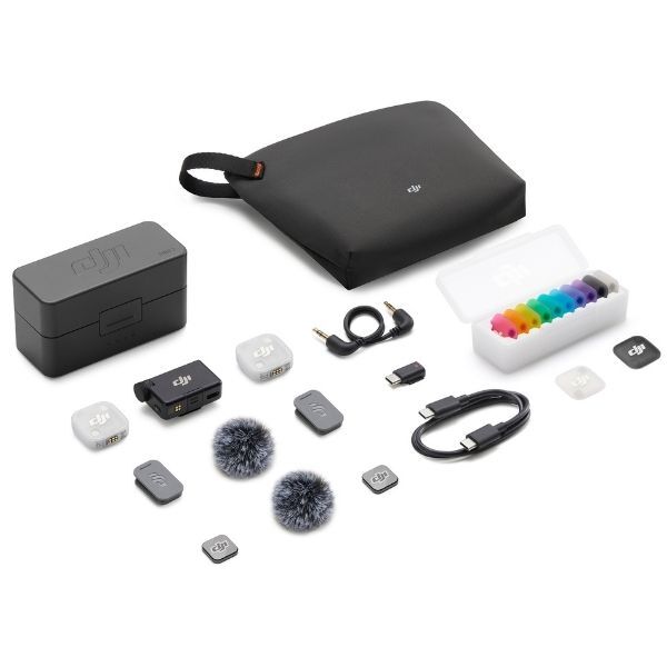 Micro thu âm DJI Mic Mini 2 (2 TX + 1 RX + Charging Case)-62474
