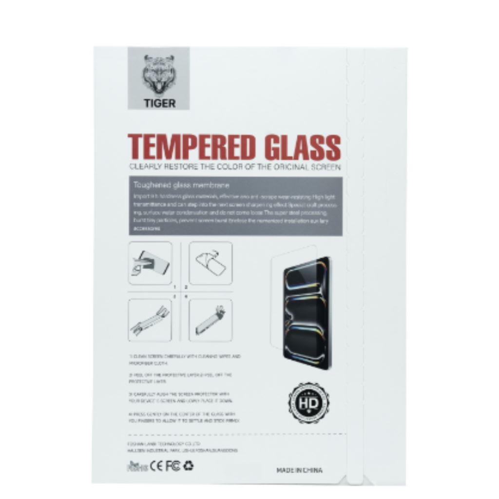 Miếng dán cường lực Tiger Tempered Glass Screen Protectors for Ipad Gen 10/Gen 11 (10.9 inch)-TGG10-109-56273