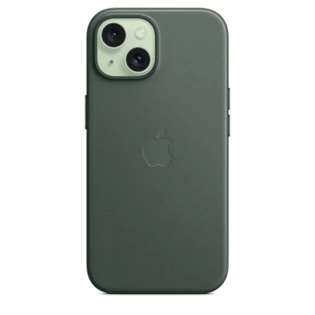 Ốp Apple FineWoven Case Magsafe Iphone 15 Xanh lá - MT3J3FE/A-54586