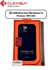 Ốp CASE Recci Cao Cấp Iphone 12 Pro Max