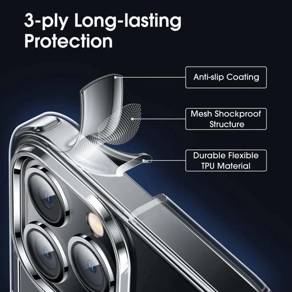 Ốp Kingbull Mipow Cao Cấp Trong Suốt Iphone 15 Series-54734