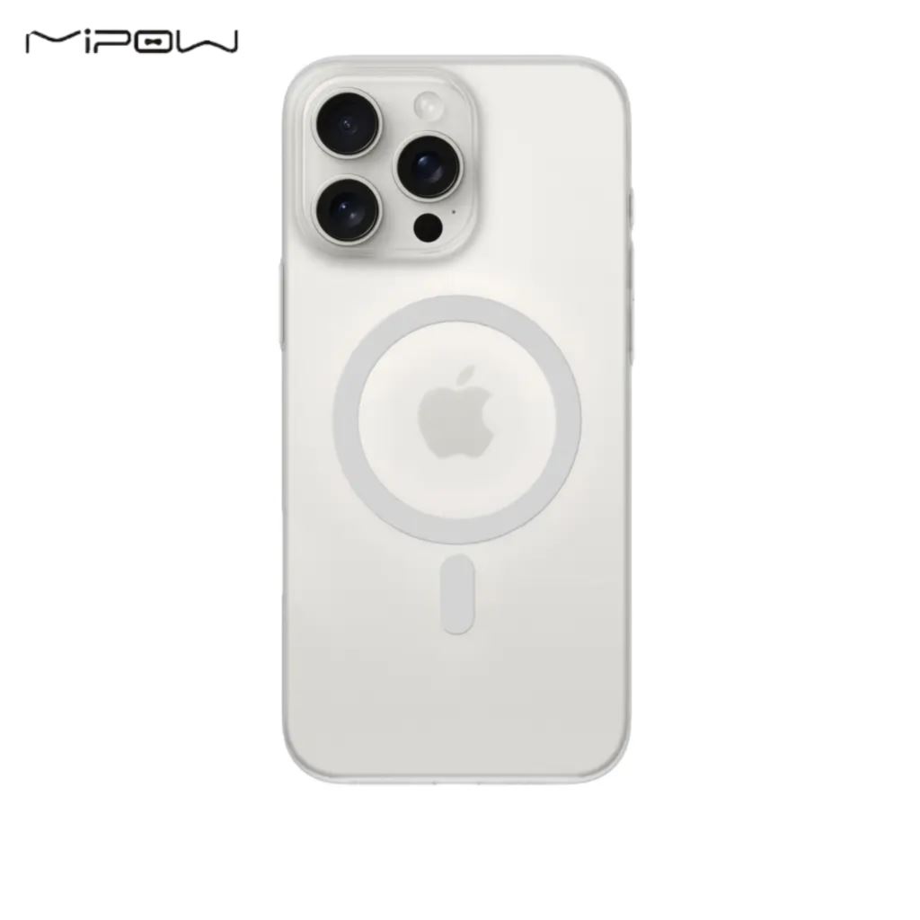 Ốp Kingbull Mipow MagSafe Trong Suốt Iphone 16 Pro Max - SM16D-WT-54756