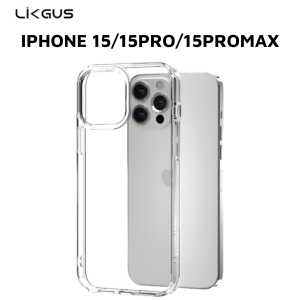 Ốp Likgus Cao Cấp Trong Suốt Iphone 15 Series