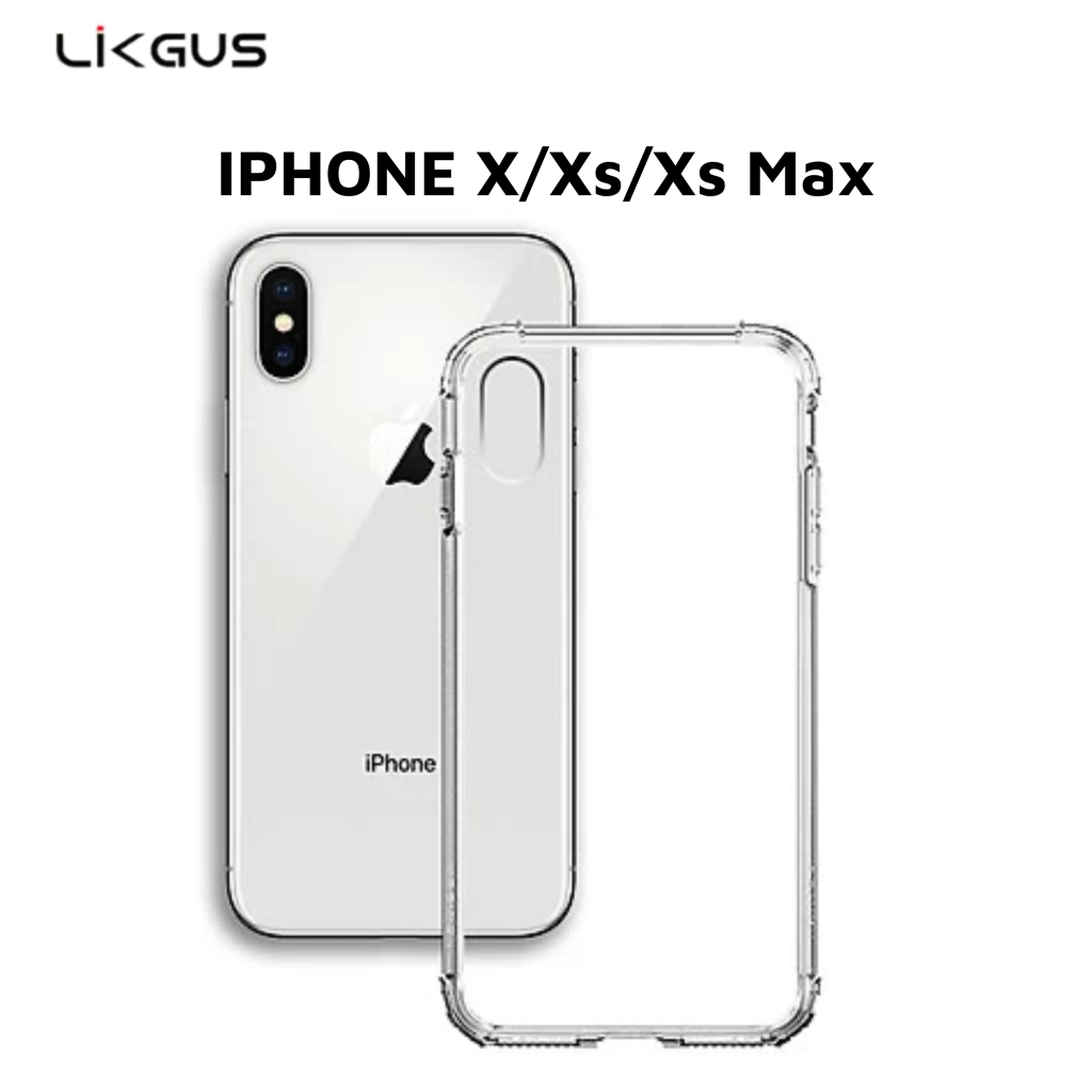 Ốp Likgus Cao Cấp Trong Suốt Iphone X/Xs/Xsmax-54616