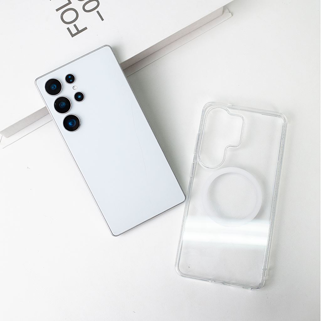 Ốp lưng Mipow Samsung Galaxy S26 Ultra MagSafe Trong Suốt - MGCS26U-CR-59916