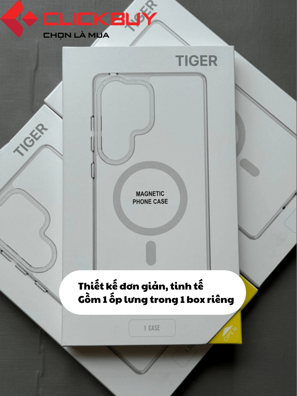 Ốp Lưng Silicon S25Ultra Tiger Magnetic - PC-S25Ultra-54562