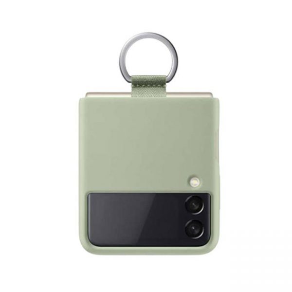 Ốp lưng Silicone kèm Ring đeo tay Samsung Z Flip4 Chính hãng