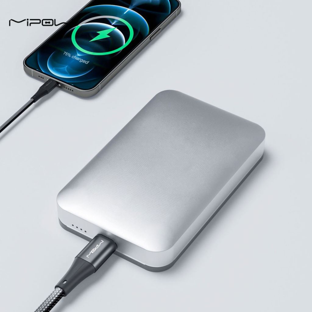 PIN DỰ PHÒNG MAGSAFE 15W MIPOW POWER CUBE 8000 MAH-54911