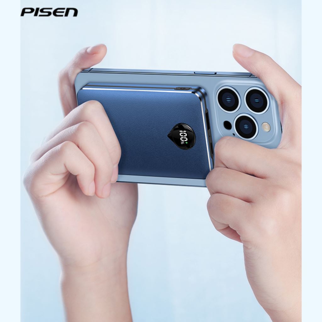 Pin Dự Phòng Pisen Pro Quick Magsafe 22.5W 10.000 mAh DY19-54924