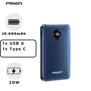 Pin Dự Phòng Pisen Pro Quick Magsafe 22.5W 10.000 mAh DY19