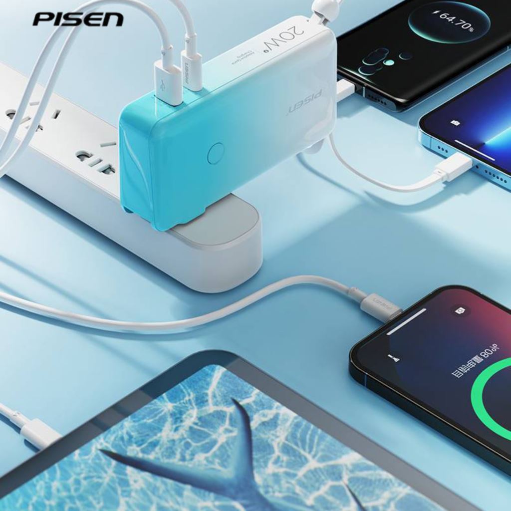 Pin Dự Phòng Pisen Quick High Power Box 10.000 mAh 20W DY123-54920