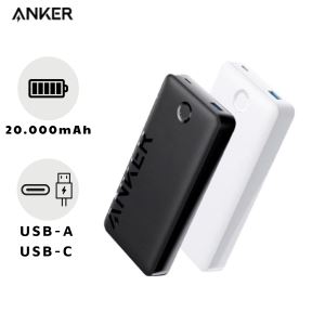 Pin sạc dự phòng Anker 325 Powercore II 1C1A 15W 20000mAh A1286