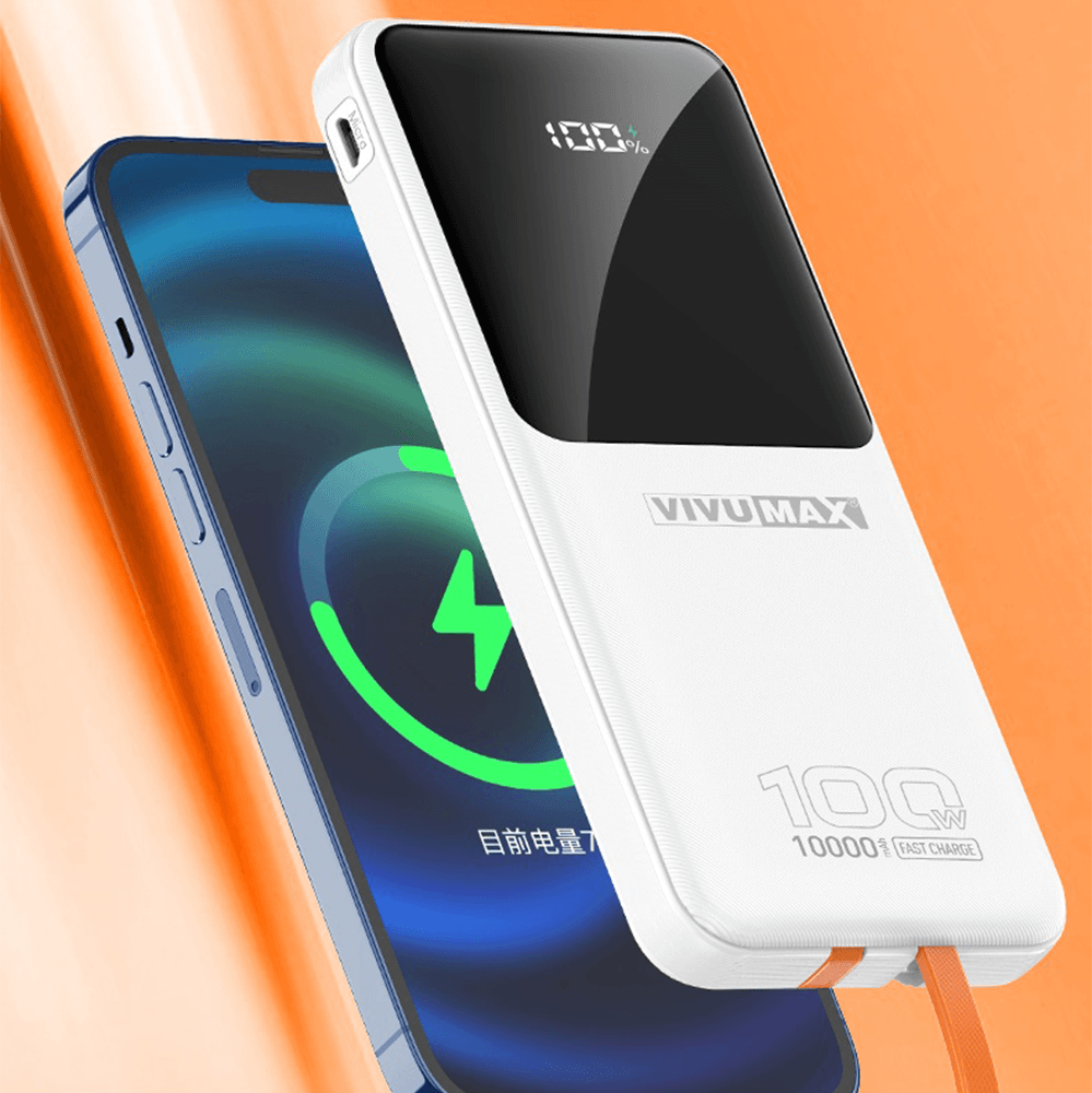 Sạc dự phòng Polymer 10.000mAh Vivumax P150 -59237