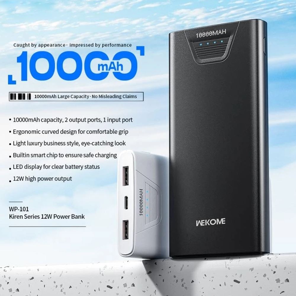 Sạc dự phòng Wekome WP-101 10.000mAh-58738