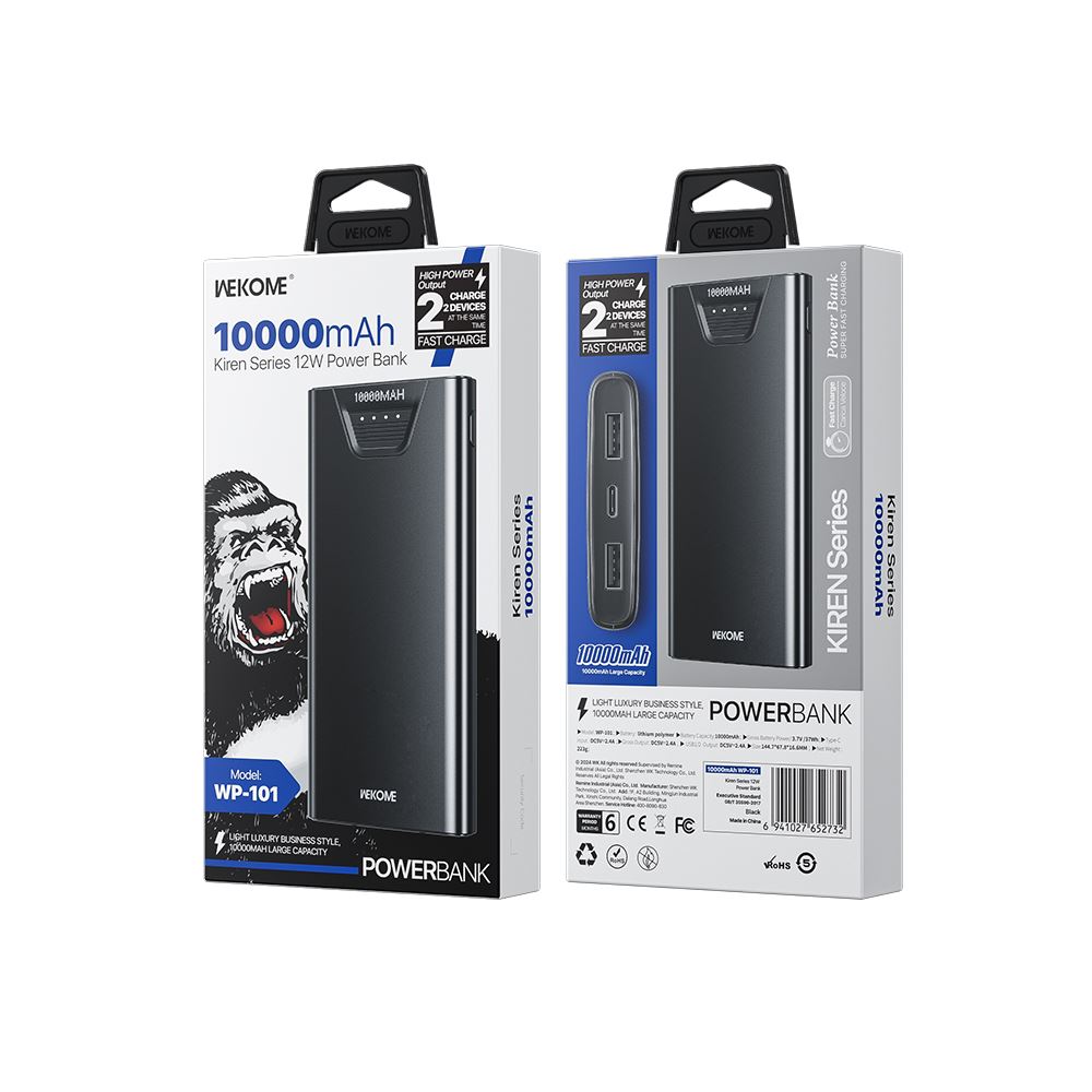 Sạc dự phòng Wekome WP-101 10.000mAh-58739