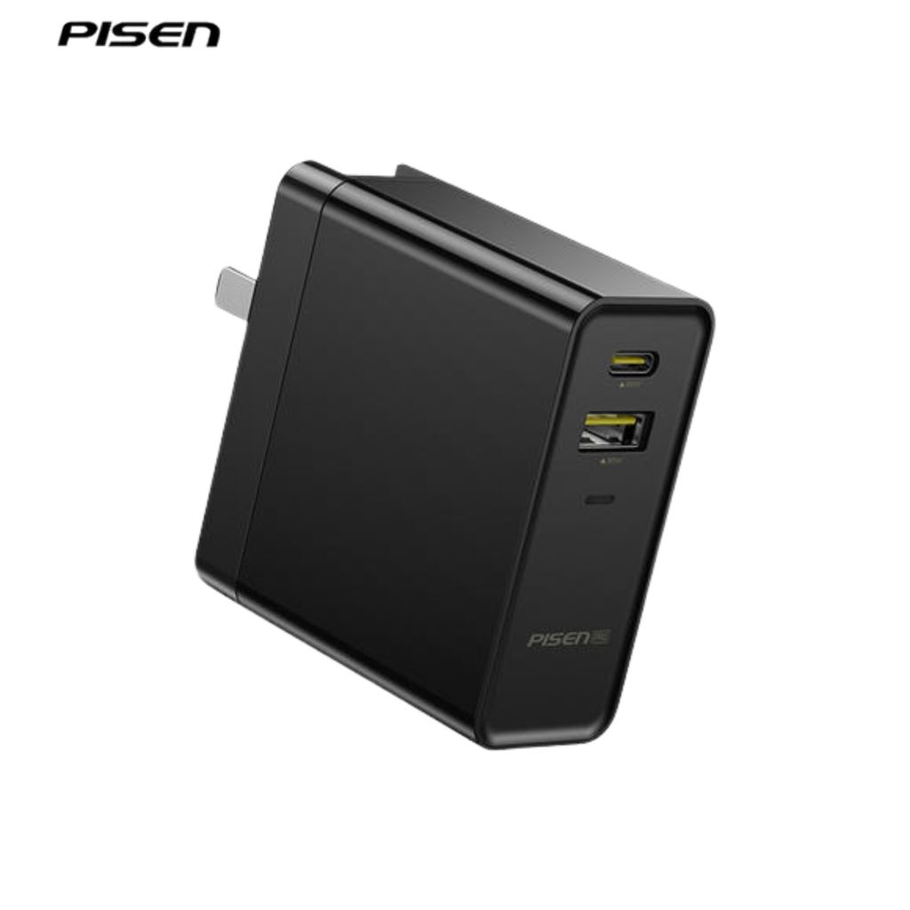 Sạc Pisen PD 45W 2 Cổng Black TS-C110-54817