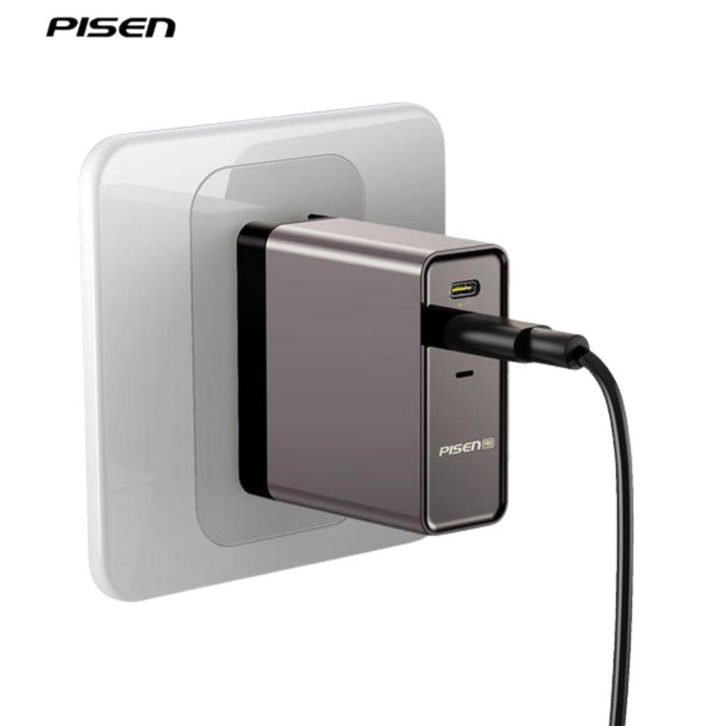 Sạc Pisen PD 45W 2 Cổng Black TS-C110-54818