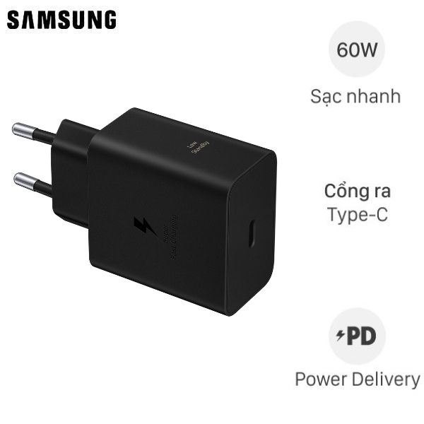 Sạc Samsung 60W không kèm cáp EP-T6010N Chính Hãng -59629