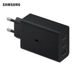 Sạc Samsung Trio 65W 3 Cổng (USB A+2USB C) Màu Đen - EP-T6530NBEGWW-54842