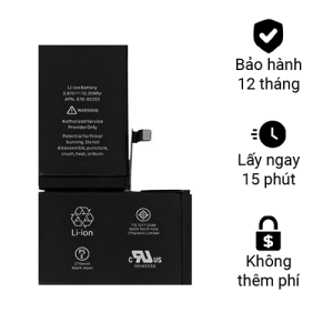Thay pin iPhone X Chính hãng - Sửa chữa uy tín, lấy ngay sau 15 phút
