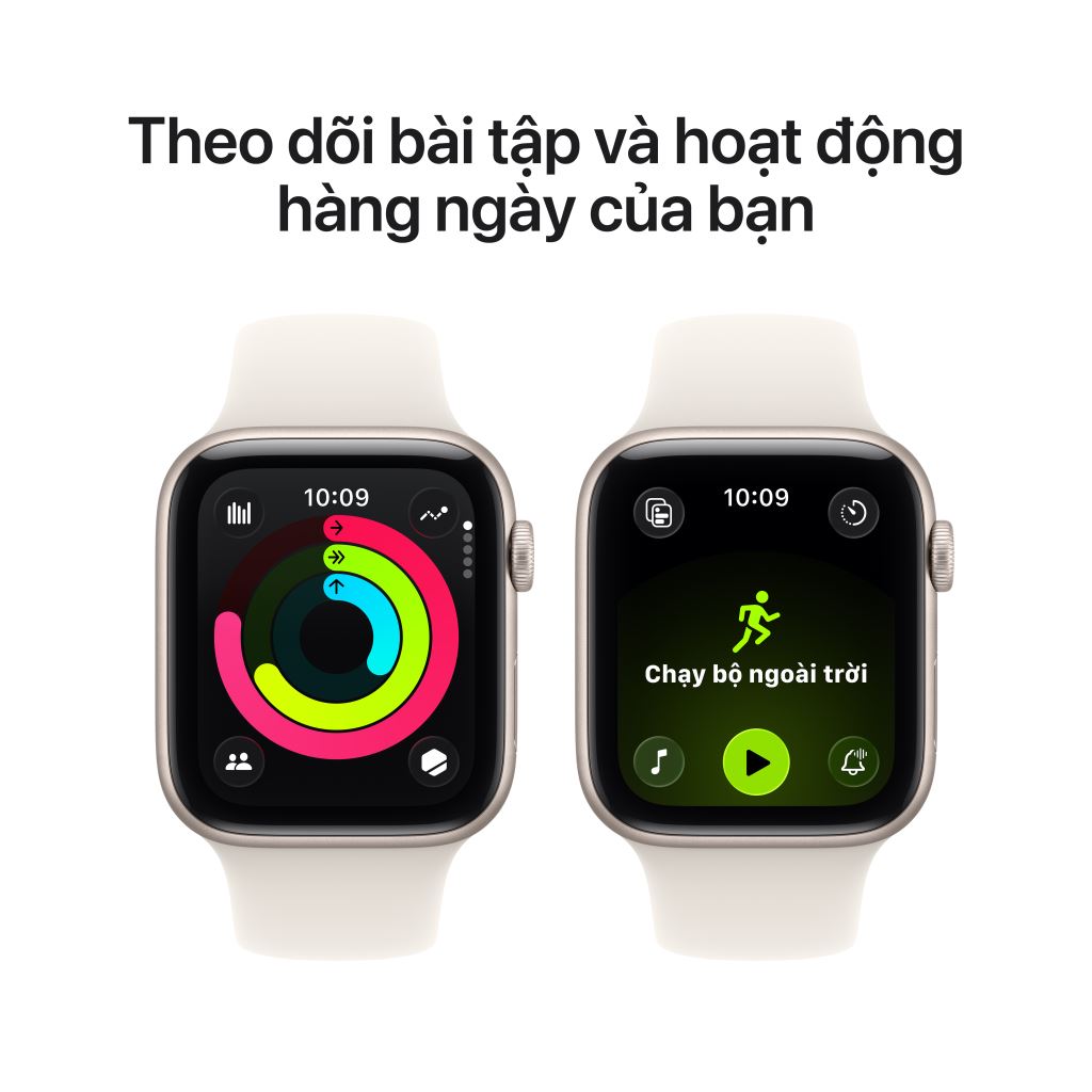 Apple Watch SE 3 GPS 44mm Viền Nhôm Dây Cao Su - bảo hành 1 đổi 1 12 tháng-56967