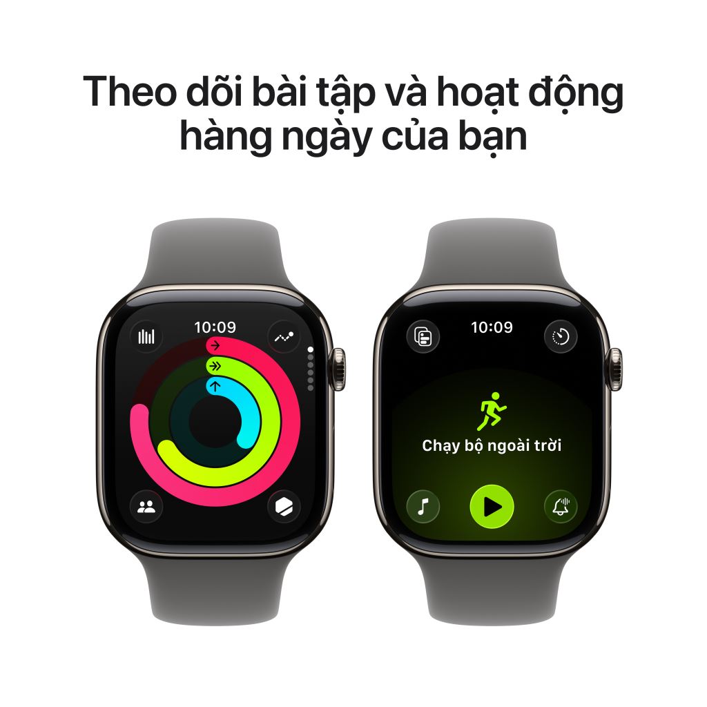 Apple Watch Series 11 5G 42mm Viền Titan Dây Cao Su - bảo hành 1 đổi 1 12 tháng-57239